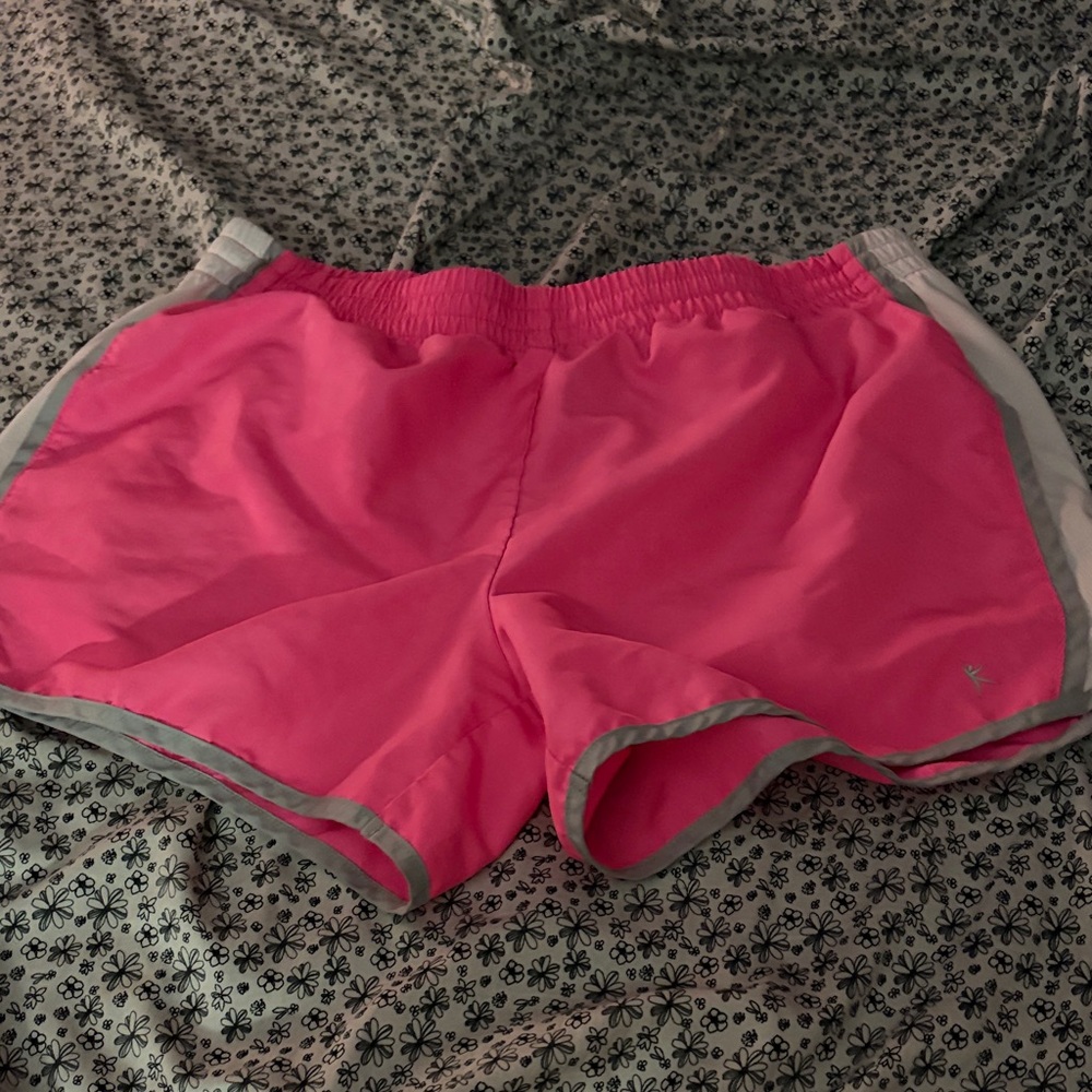 Danskin Pink and Gray Women's Athletic Shorts
